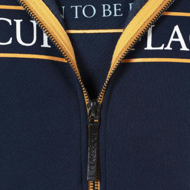 Felpa con zip per bambini Perico Flags & Cup Blu navy Felpa con zip per bambini Perico Flags & Cup Blu navy