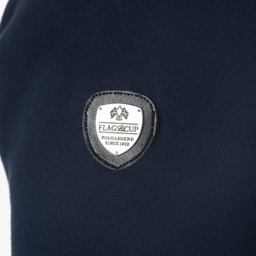 Felpa con zip per bambini Perico Flags & Cup Blu navy Felpa con zip per bambini Perico Flags & Cup Blu navy