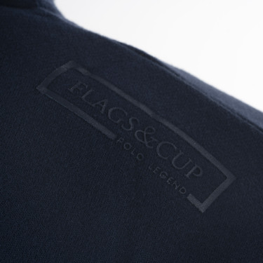 Felpa con zip per bambini Perico Flags & Cup Blu navy Felpa con zip per bambini Perico Flags & Cup Blu navy