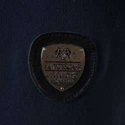 Felpa con zip da donna Obera Flags & Cup Blu navy