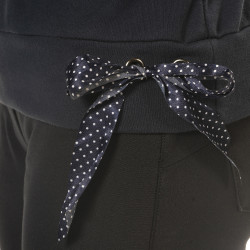 Felpa donna Angela Flags & Cup Blu navy