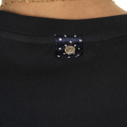 Felpa donna Angela Flags & Cup Blu navy