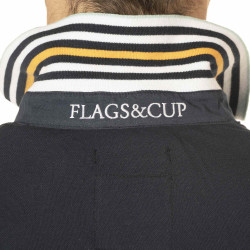 Polo da uomo Pico Flags & Cup Blu navy Polo da uomo Pico Flags & Cup Blu navy