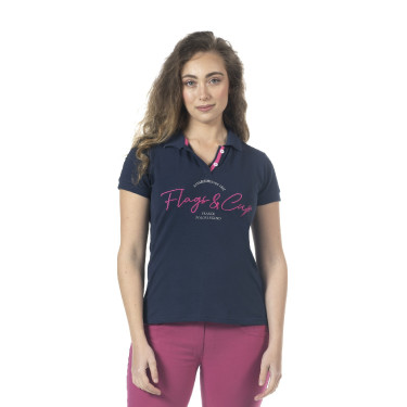 Polo bambino Salta Flags & Cup Blu navy