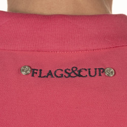 Polo bambino Salta Flags & Cup Fucsia Rosa Polo bambino Salta Flags & Cup Fucsia Rosa