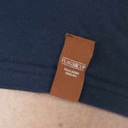 T-shirt uomo Pedro Flags & Cup Blu navy