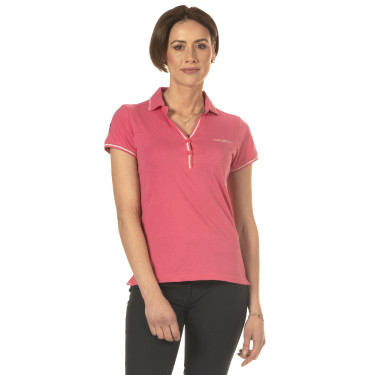 Polo donna Rosa Flags & Cup