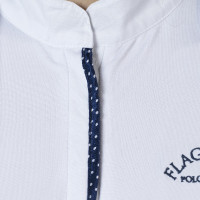 Polo Clorinda donna maniche corte Flags & Cup Bianco