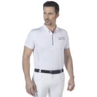 Polo bambino Comodoro MC Flags & Cup Bianco