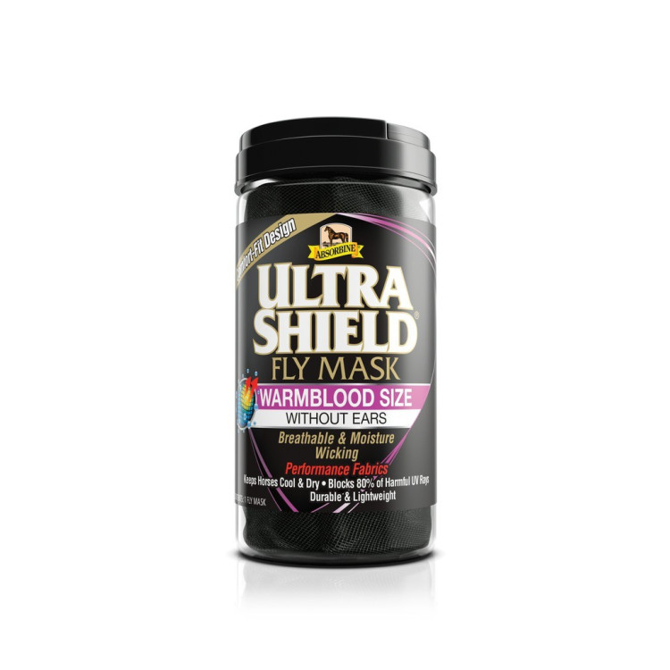 Maschera anti-mosche senza orecchie Absorbine Ultrashield Maschera anti-mosche senza orecchie Absorbine Ultrashield