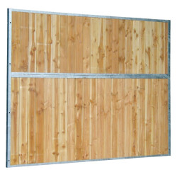 Separazione per box fisso in legno pieno 0,5 m La Gée Separazione per box fisso in legno pieno 0,5 m La Gée