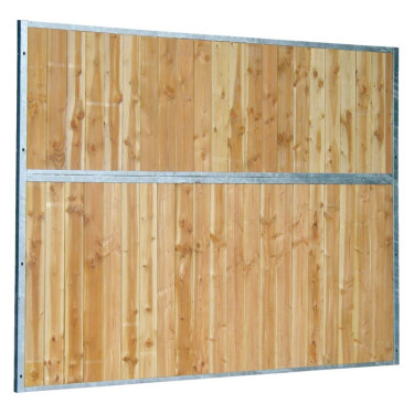 Separazione per box fisso in legno pieno 0,5 m La Gée Separazione per box fisso in legno pieno 0,5 m La Gée