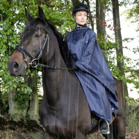 Poncho antipioggia Covalliero Blu navy