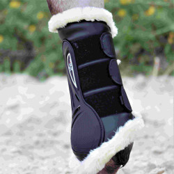 Stinchiere chiuse Norton XTR in montone sintetico