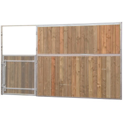 Facciata interamente in legno Pro La Gée Pino Douglas senza porta Facciata interamente in legno Pro La Gée Pino Douglas senza porta