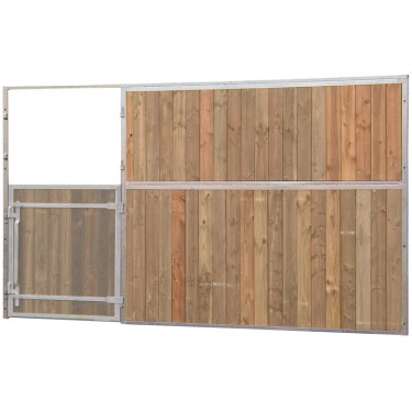 Facciata interamente in legno Pro La Gée Pino Douglas senza porta Facciata interamente in legno Pro La Gée Pino Douglas senza porta