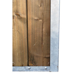 Separazione per box fisso in legno pieno 3,5 m La Gée Separazione per box fisso in legno pieno 3,5 m La Gée