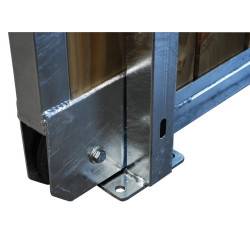 Séparation de box coulissante barraudée/bois 4 m La Gée