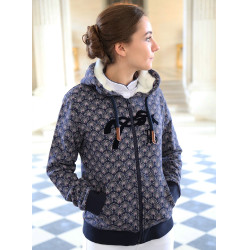 Felpa con zip Pénélope Rosy