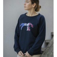 Felpa Pénélope Chloé Blu navy