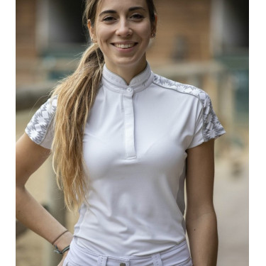 Polo Pénélope Anais Maniche corte Polo Pénélope Anais Maniche corte