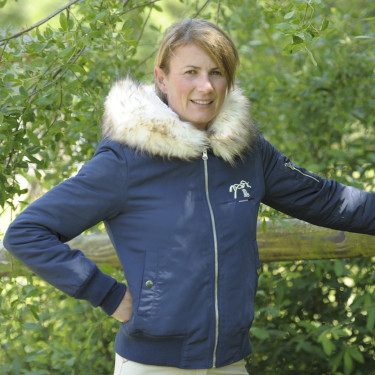 Bombers Pénélope Lione Blu navy