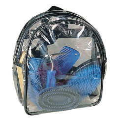 Set di toelettatura 7 pezzi in zaino Kerbl Blu Set di toelettatura 7 pezzi in zaino Kerbl Blu