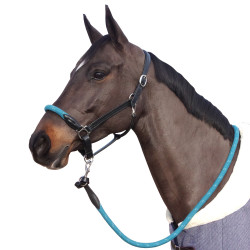 Capestro in corda Canter fibbie bianche