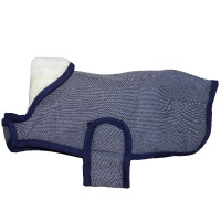 Coperta in pile per cane Canter Blu