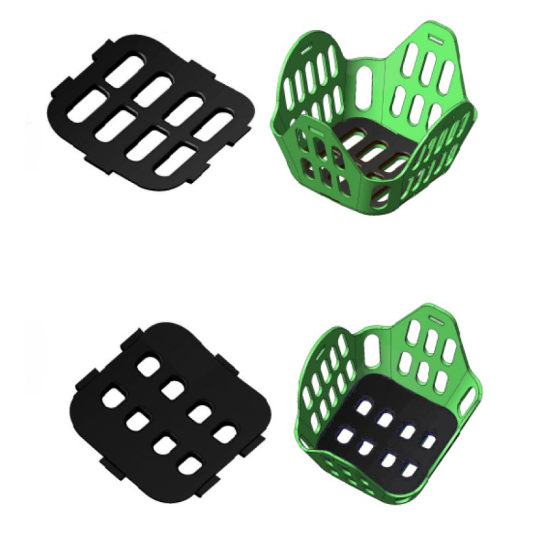 Piastra di inserimento per cestello Greenguard