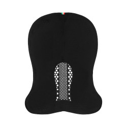 Ammortizzatore Acavallo traspirante in Gel esagonale e Micropile Nero / nero