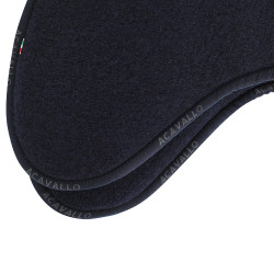 Ammortizzatore Acavallo Close Contact memory foam in lana vergine Blu