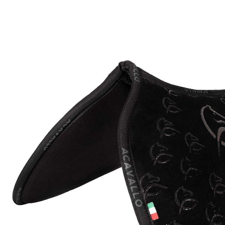 Ammortizzatore Acavallo Close Contact in schiuma memory foam con grip e canale centrale Ammortizzatore Acavallo Close Contact in schiuma memory foam con grip e canale centrale