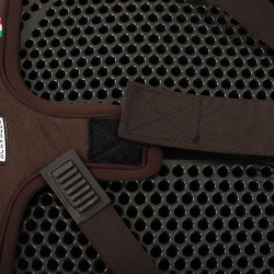 Copriseggio Acavallo Classic Obstacle Gel 20mm Dri-Lex Marrone