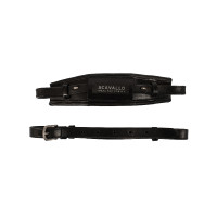 Museruola Acavallo in cuoio per Hackamore Nero