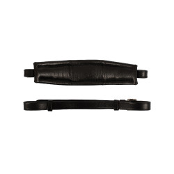 Museruola Acavallo in cuoio per Hackamore Nero