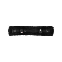 Acavallo Classic Kurzgurt-Schoner Gel & Lammfell Nero