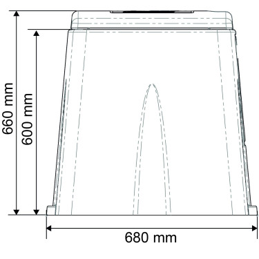 Abbeveratoio Polyclean NORDIQUE riscaldato La Gée