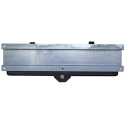 Abbeveratoio Polybac 72M doppio con bordo interno e supporto di fissaggio La Gée