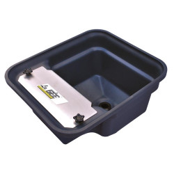 Abbeveratoio Polybac 30 M semplice con bordo a cordone e supporto di fissaggio La Gée