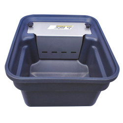 Abbeveratoio Polybac 30 M semplice con bordo a cordone e supporto di fissaggio La Gée