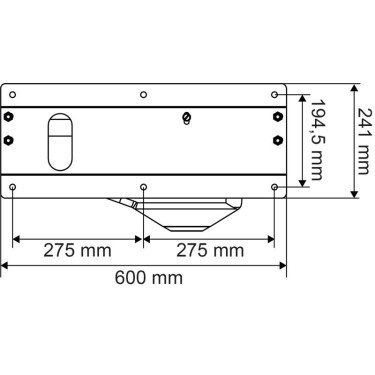 Abbeveratoio Polybac 30 M semplice con bordo a cordone e supporto di fissaggio La Gée Abbeveratoio Polybac 30 M semplice con bordo a cordone e supporto di fissaggio La Gée