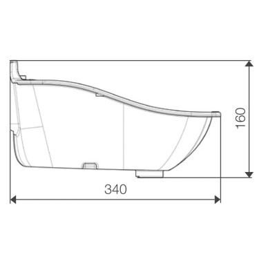 Abbeveratoio PF6 Polyfast NC doppio La Gée