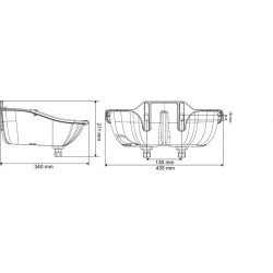 Abbeveratoio PF6 Polyfast NC doppio La Gée