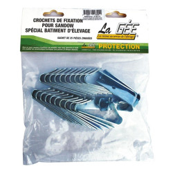 Ganci zincati per sandow La Gée