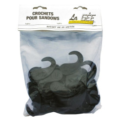 Ganci in plastica per sandow La Gée