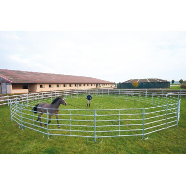 Recinto rotondo da lavoro zincato Ø 10 m pannello 2,40 m La Gée