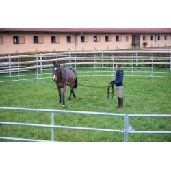 Pannello rotondo per longe galvanizzato Ø 10 m pannello 3,60 m La Gée