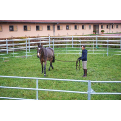 Pannello rotondo per longe galvanizzato Ø 10 m pannello 3,60 m La Gée