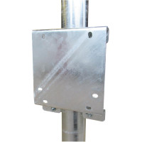 Piastra con staffa di...